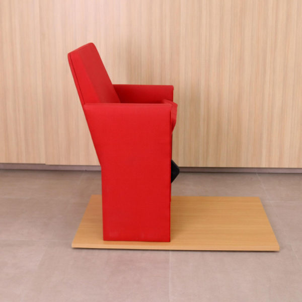 Fauteuil de conférence Cube avec écritoire – Image 3