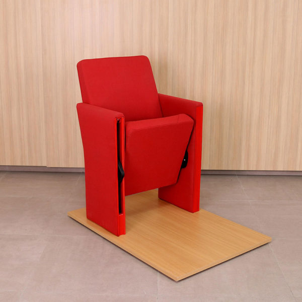 Fauteuil de conférence Cube avec écritoire – Image 2